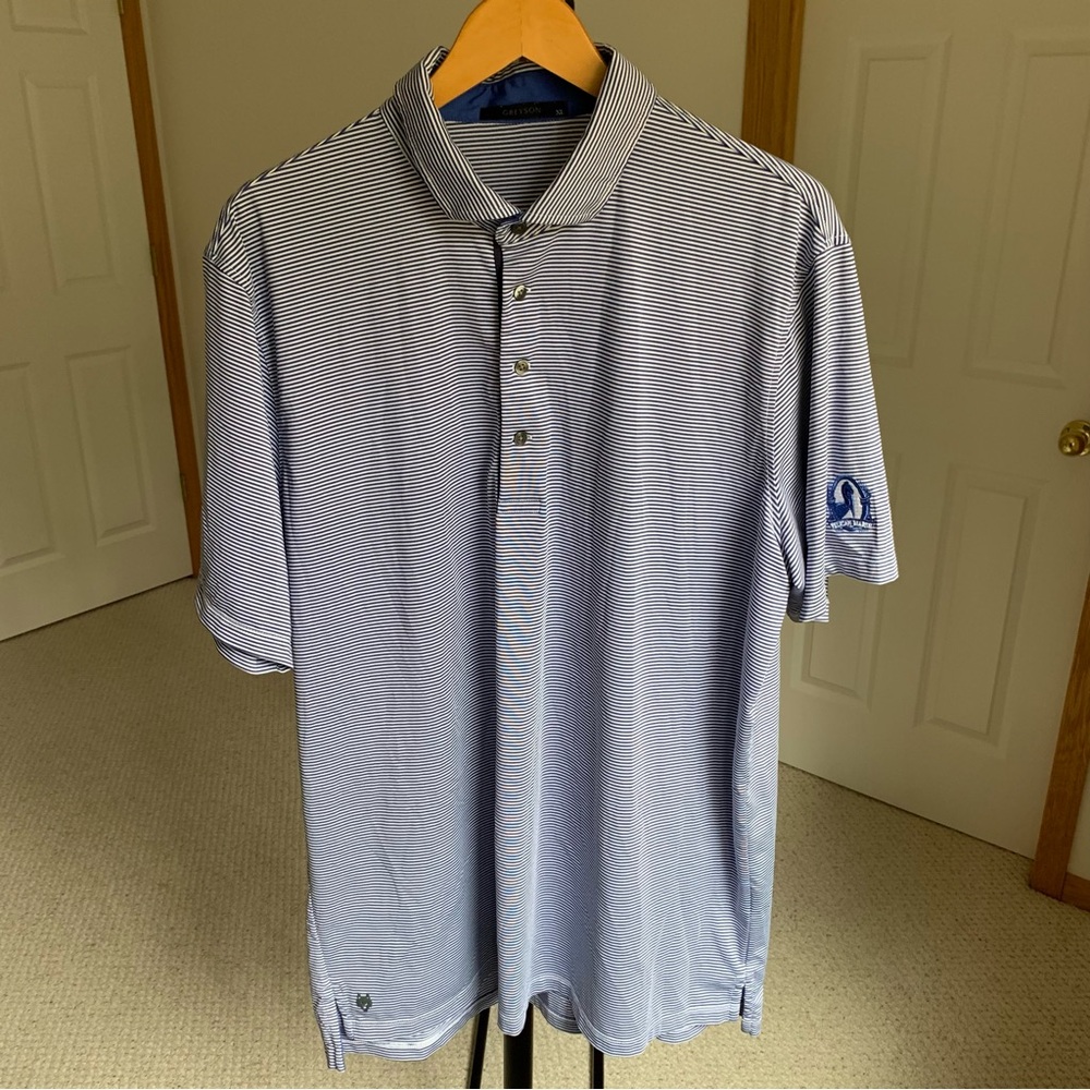 Greyson Striped Polo Shirt Men’s XL
